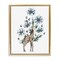 Stupell Industries Giraffe with Flower Blossoms Floating Frame, design by Cecilia Battaini